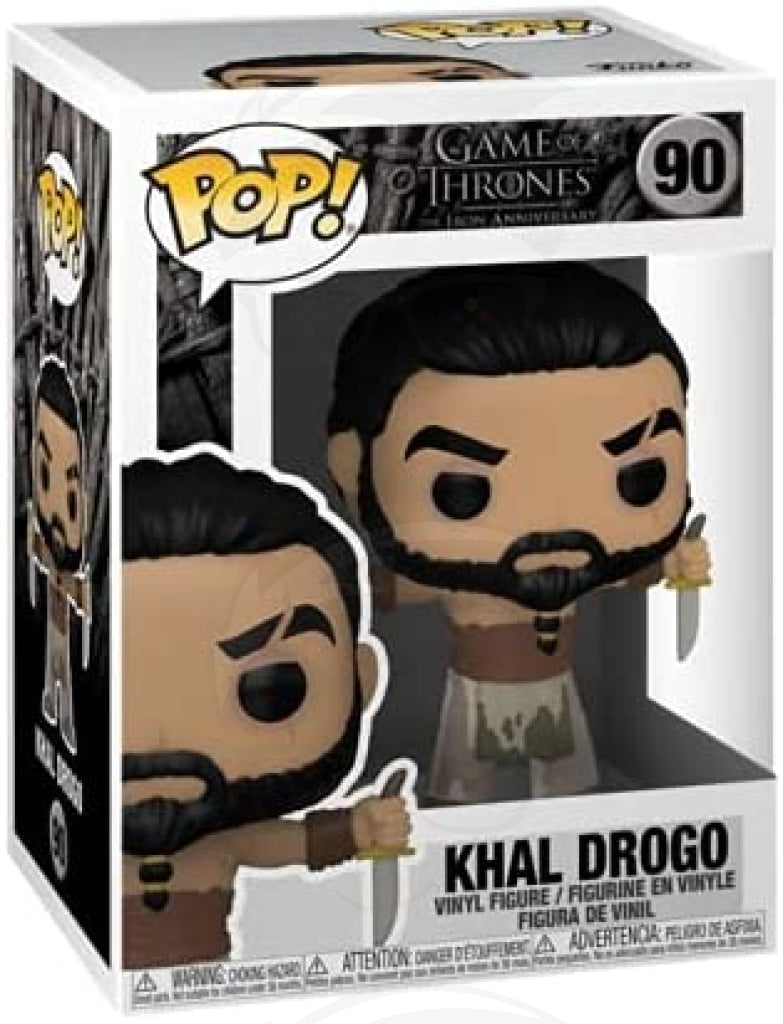 Funko POP TV: Game of Thrones - Khal Drogo with Daggers Funko POP TV: Game of Thrones - Khal Drogo with Daggers